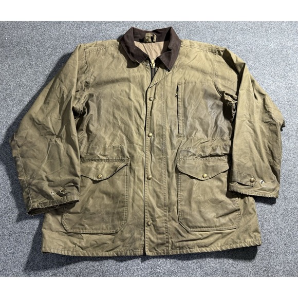 Vintage Genuine Filson Weekender Waxed Cotton Jacket Chore Coat XXL Mens